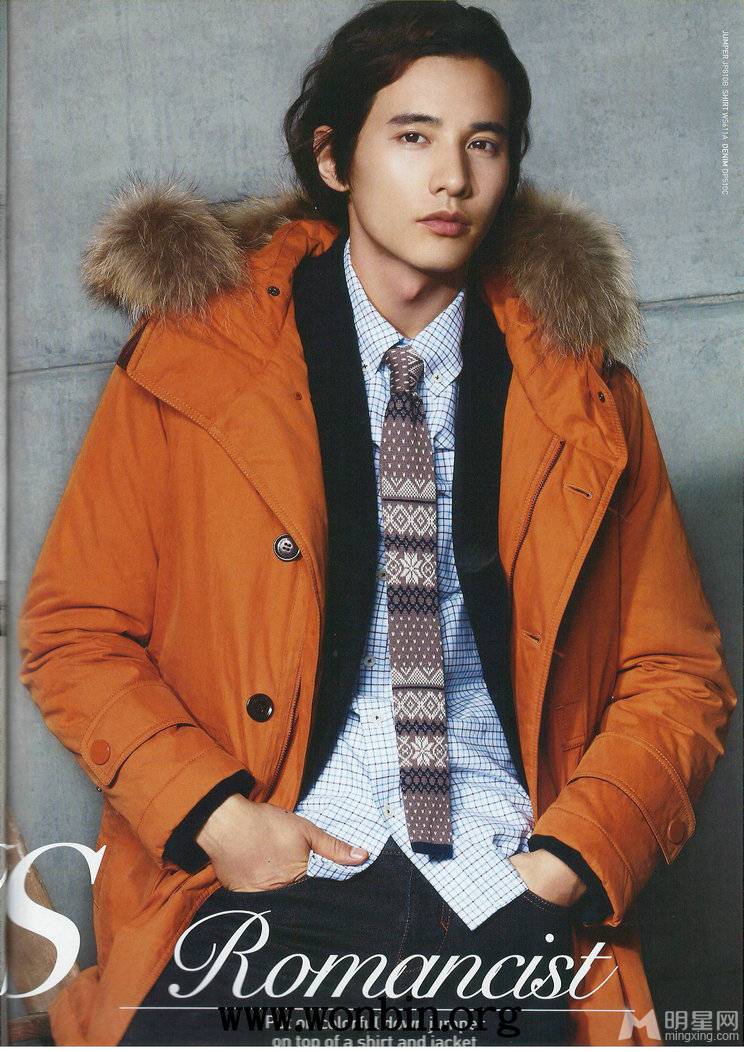 元斌秋冬服装搭配写真图片