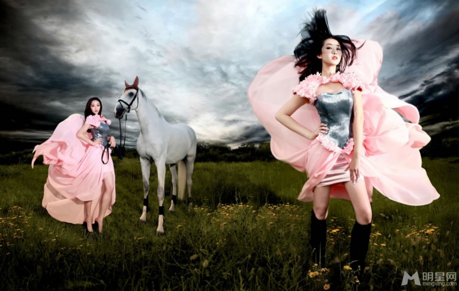 中国全能艺人蒋梦婕创意写真大片