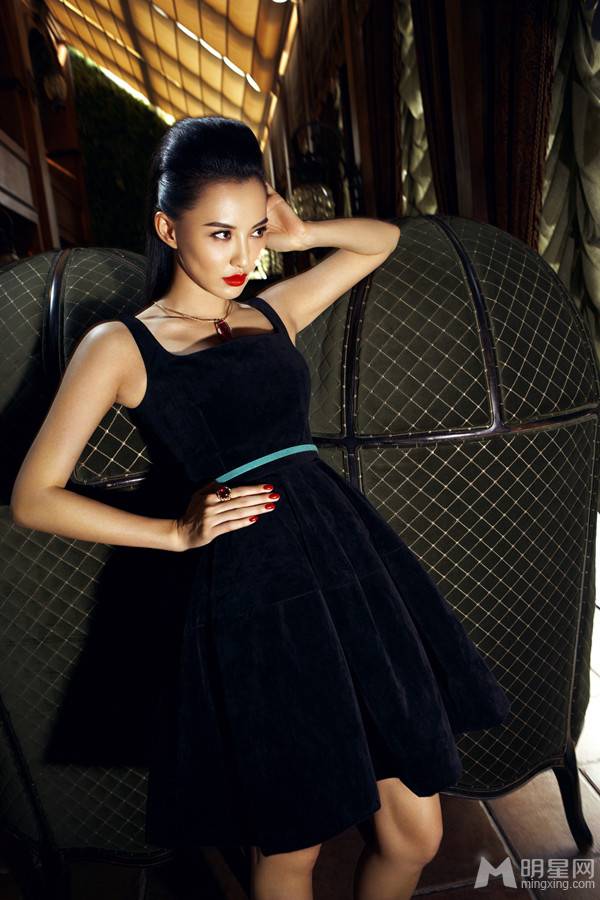 台湾美女明星吴辰君百变魅力写真照