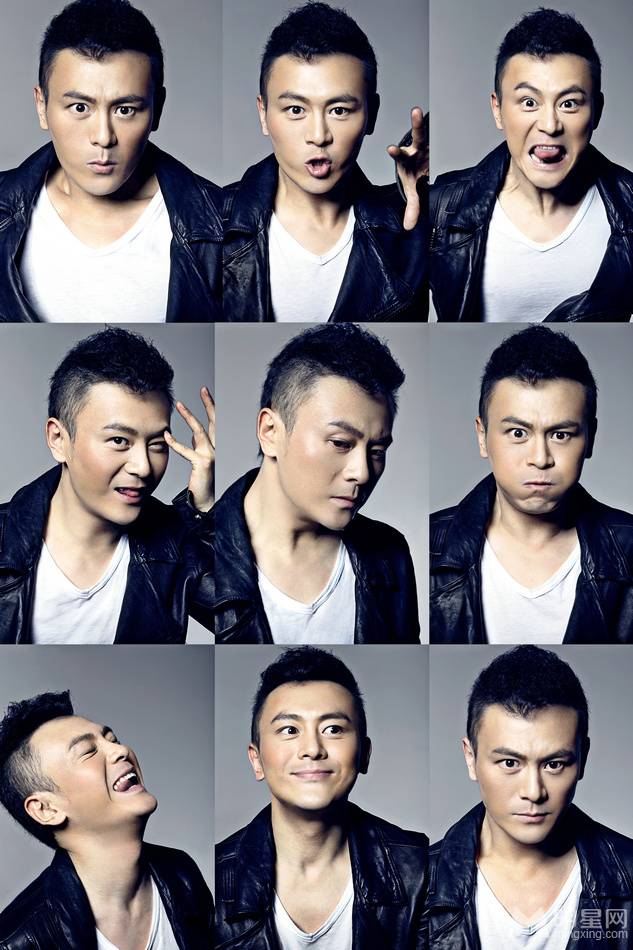 演员李解个人创意搞怪写真