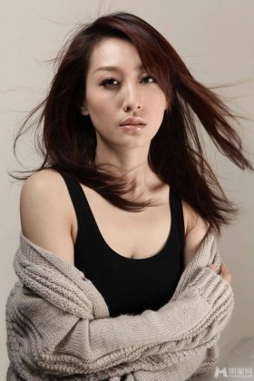 中国刑警803女演员董维嘉冬日写真