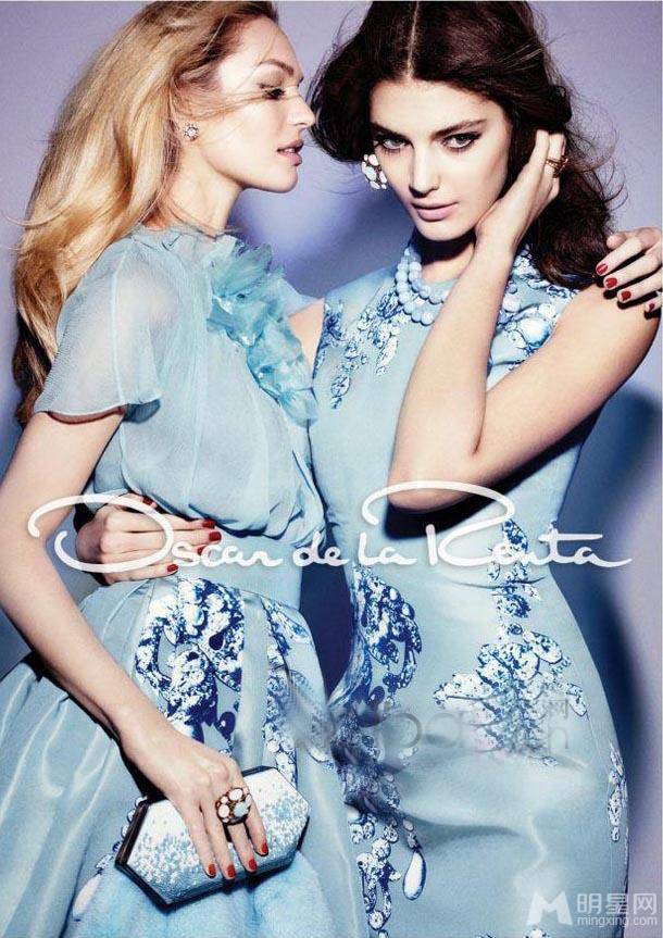 欧美性感超模坎蒂丝·斯瓦内普尔携闺蜜演绎唯美童话