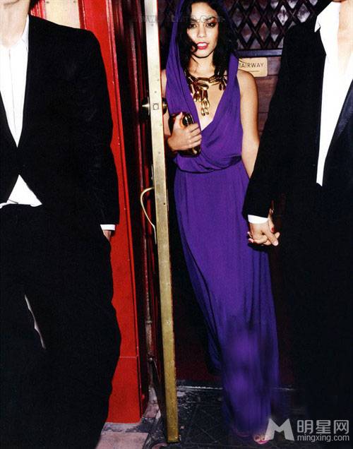 美国最美女明星瓦妮莎·哈金斯迷人照