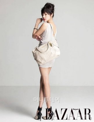 韩国时尚女明星朴诗妍性感冷艳照