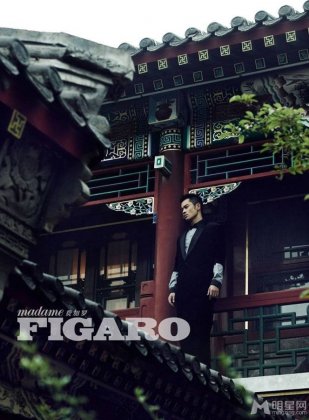 郑嘉颖文艺复古写真 男人味十足