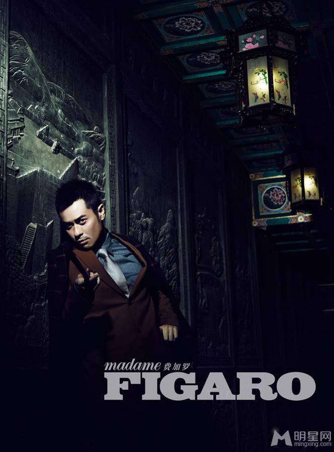 郑嘉颖文艺复古写真 男人味十足