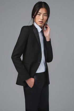 中国名模刘雯时尚丽人潮流搭配 个性时尚干练