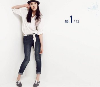 中国名模刘雯个性写真 时尚秋装宛若清纯少女