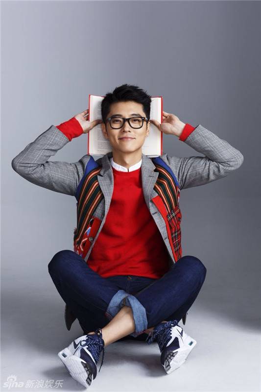 张丹峰活力写真 青春运动风狂卖萌