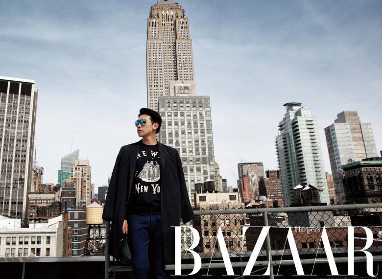 韩国人气男星Rain异国写真 帅气阳光型男风范迷人