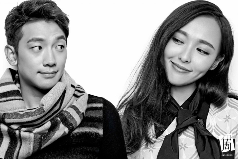 Rain唐嫣携手登陆伊周杂志 暧昧画报动作豪放