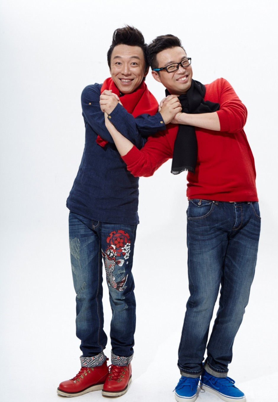 黄渤新年贺岁写真 喜气洋洋拜大年