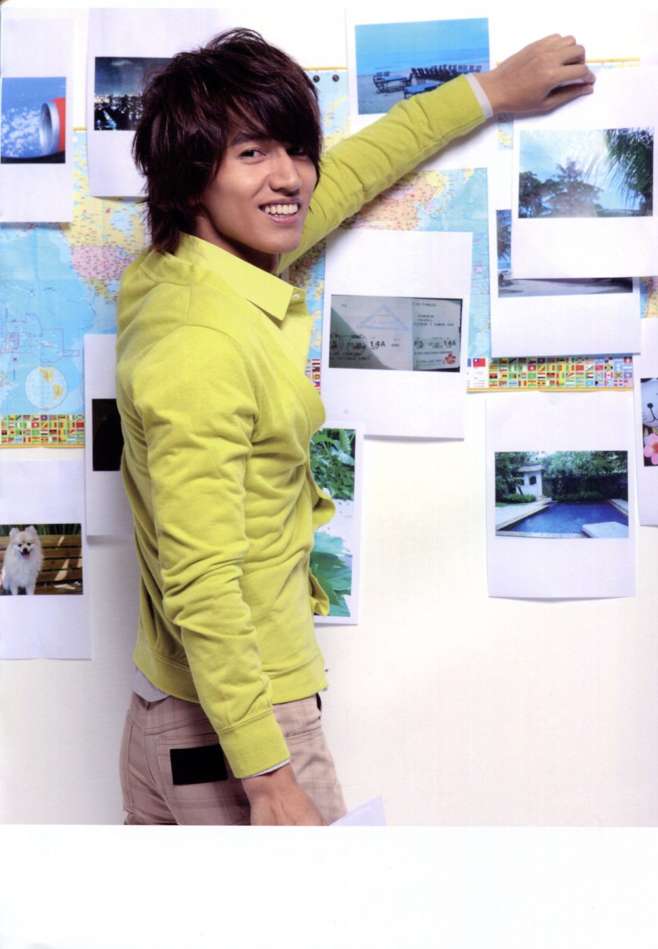 型男言承旭写真摄影组图 爽朗笑容暖化人心