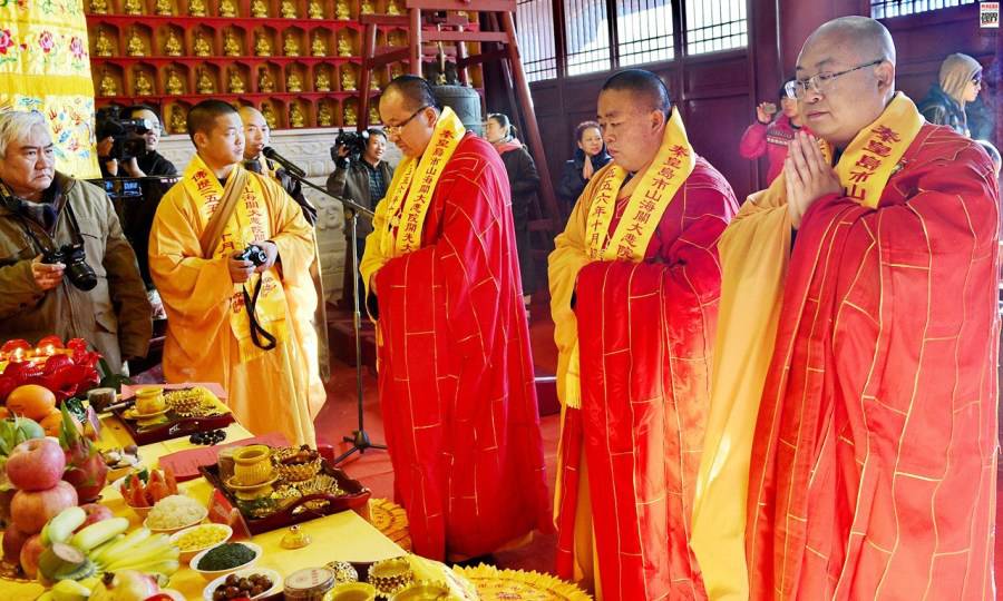 释永信少林寺祭祀活动高清大图