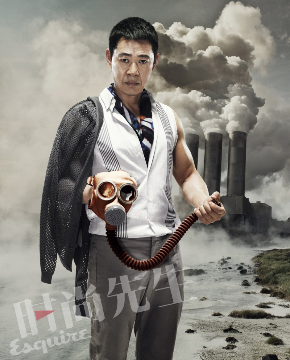 时尚先生张丰毅霸气呼吁环保