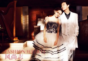 佟丽娅陈思成夫妇大秀恩爱写真图片