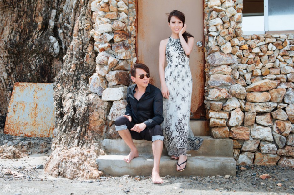 陶喆婚礼现场 与娇妻时尚婚纱照首度曝光