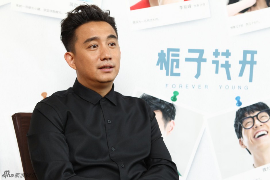 《栀子花开》首映黄磊访谈现场高清图