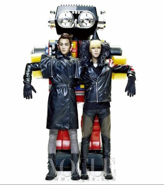 SHINEE李泰民个性写真 变形金刚霸气登场