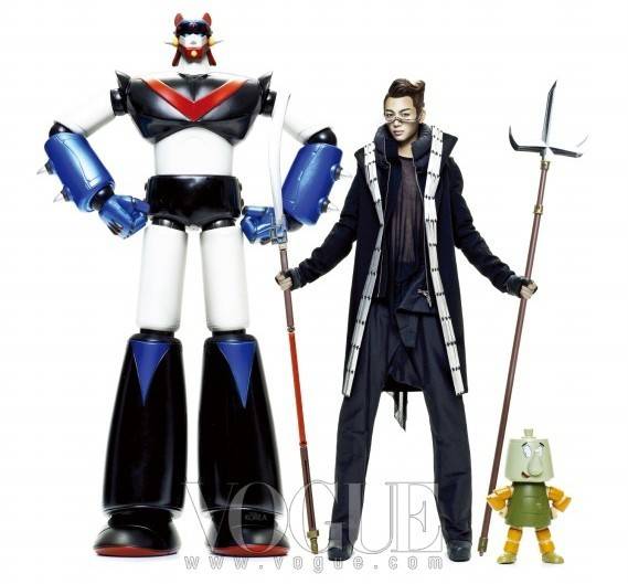 SHINEE李泰民个性写真 变形金刚霸气登场