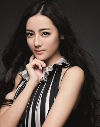新生代美女演员迪丽热巴 优雅天仙魅力写真