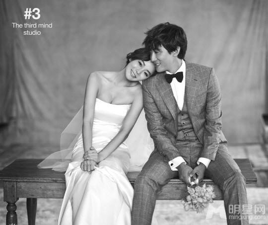 高梓淇蔡琳浪漫幸福婚纱写真照片