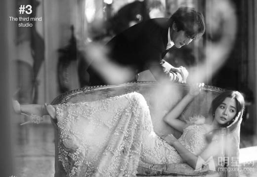 高梓淇蔡琳浪漫幸福婚纱写真照片