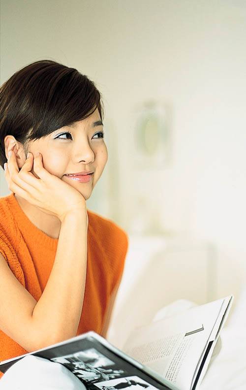 韩国女星蔡琳甜美迷人靓照