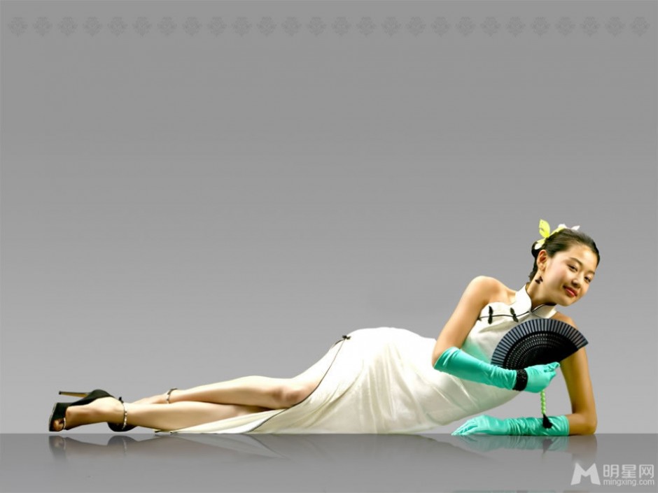 全智贤旗袍诠释女性妩媚古典美