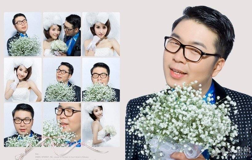 主持人吴昕杜海涛拍摄甜蜜搞怪创意婚纱照