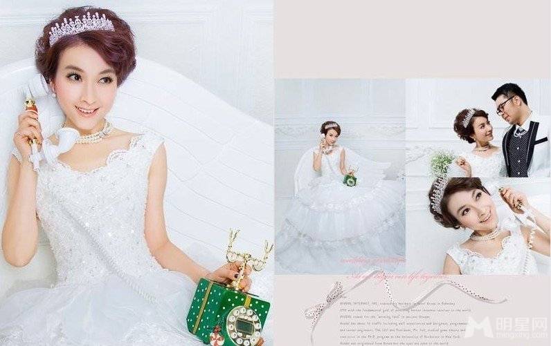 主持人吴昕杜海涛拍摄甜蜜搞怪创意婚纱照