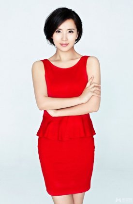 优雅淑女陈好OL套装写真组图