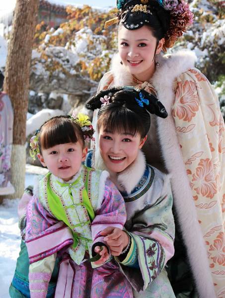 童星纪姿含《甄嬛传》小公主剧照