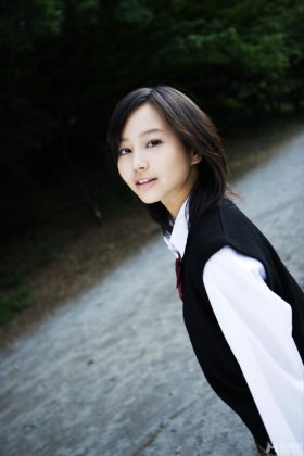 宅男女神堀北真希回眸浅笑校园清新写真