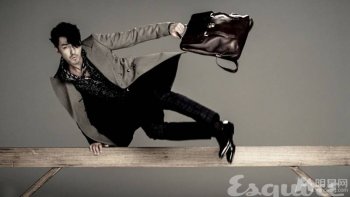 车胜元散发冷酷性感男性魅力