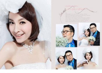 杜海涛吴昕拍摄个性搞怪照尽展亲密无间