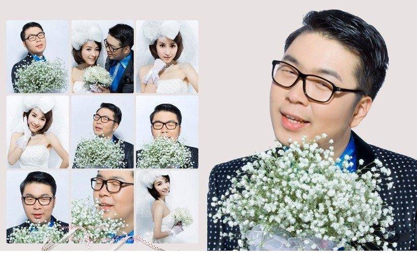 杜海涛吴昕拍摄个性搞怪照尽展亲密无间