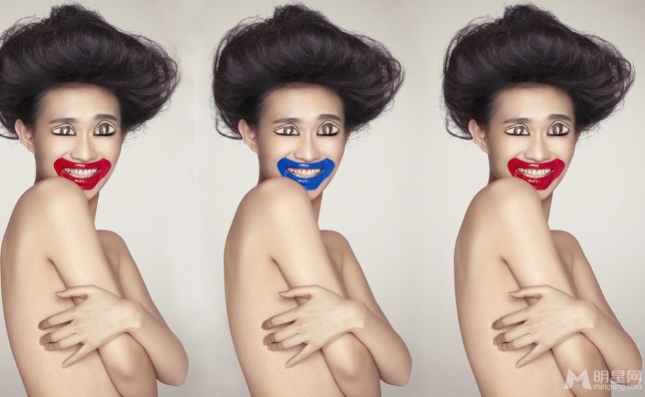 90后新星崔天琪搞怪个性写真