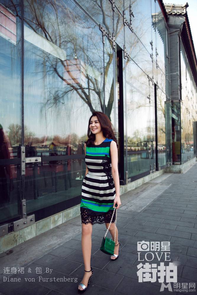 人鱼小姐张瑞希时尚夏日街拍