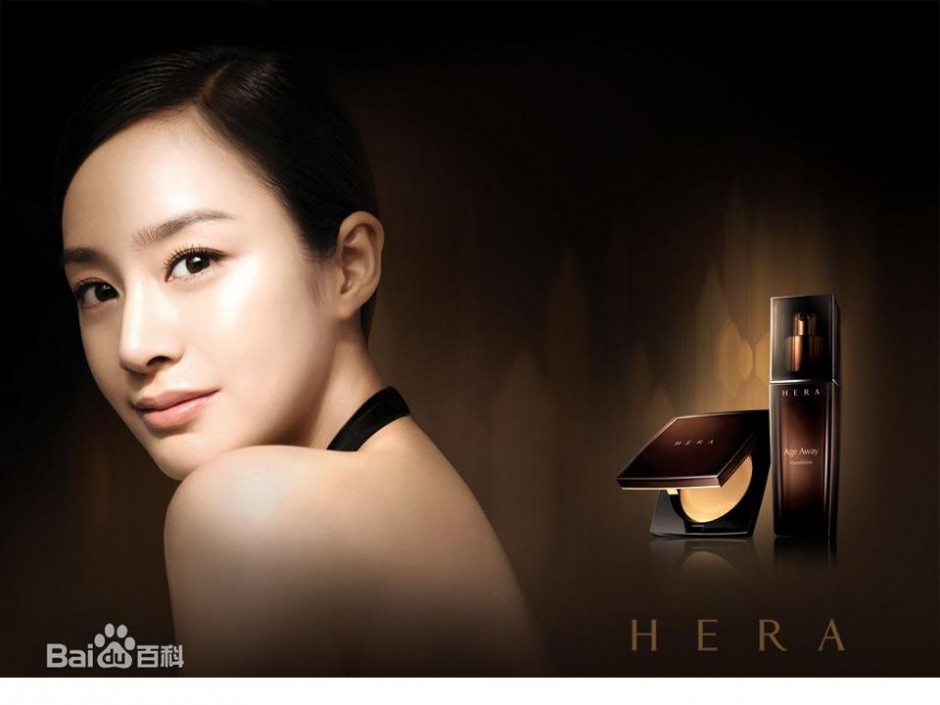 盘点广告女王金泰熙代言宣传照