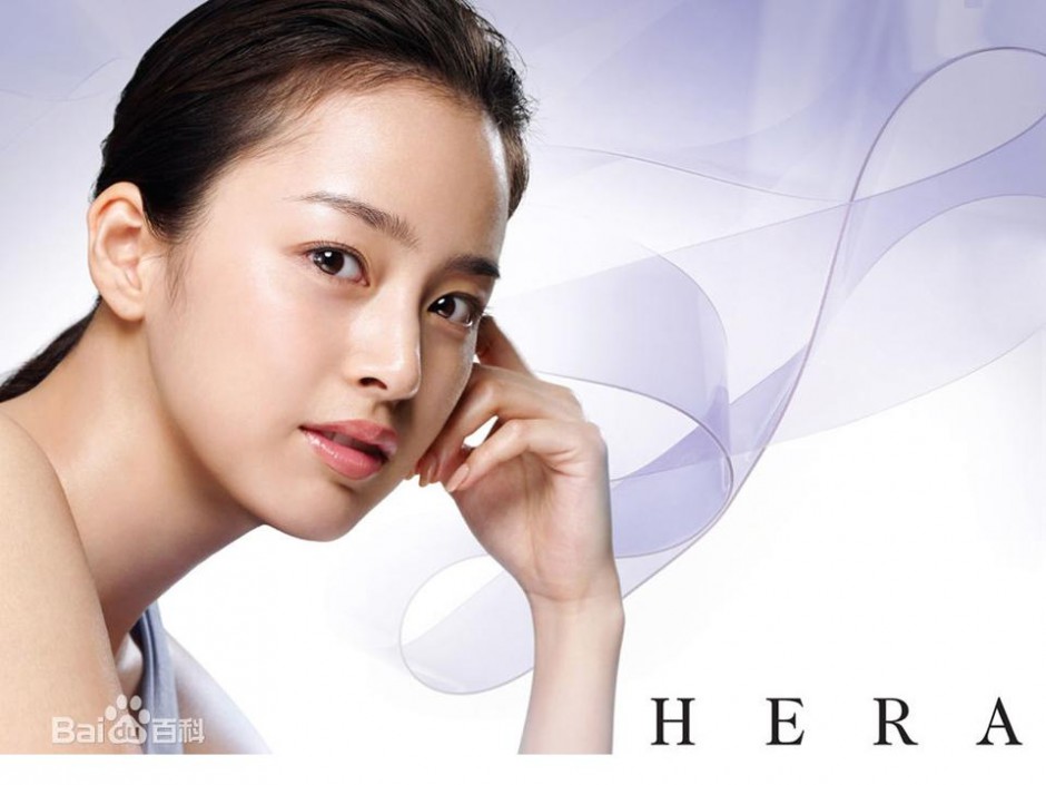 盘点广告女王金泰熙代言宣传照