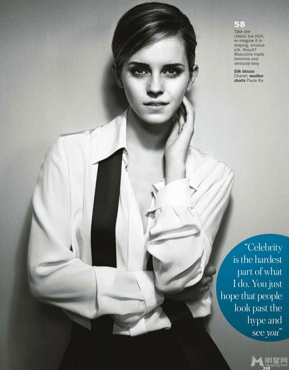 艾玛·沃特森俏皮又妖娆迷人靓照