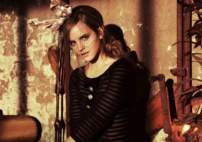 艾玛·沃特森诠释小清新可人美照