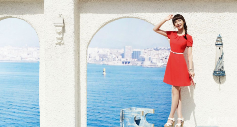 李多海春夏甜美清新杂志写真