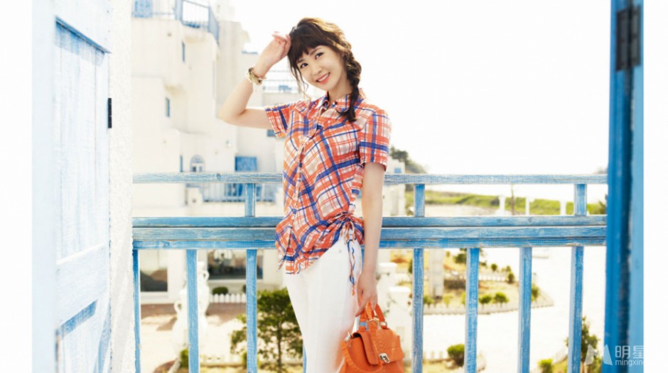 李多海春夏甜美清新杂志写真