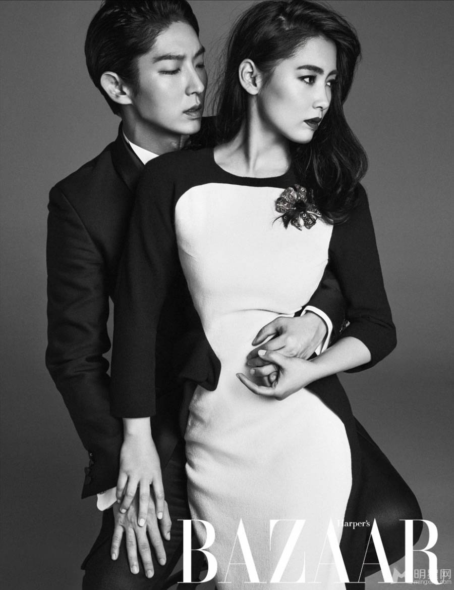 李准基南相美黑白时尚质感大片