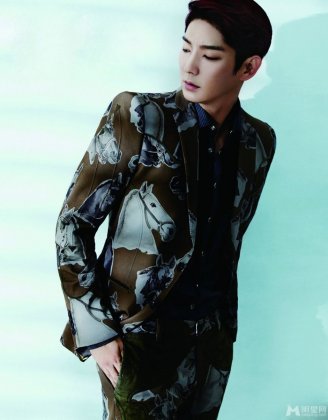 李准基帅气百变清新杂志封面造型