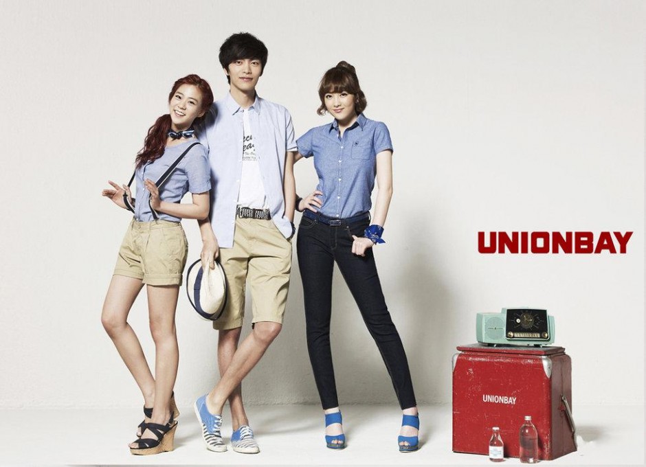 李民基与KARA携手拍摄初夏服饰展青春活泼