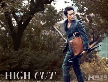 韩国男演员宋承宪帅气逼人写真照