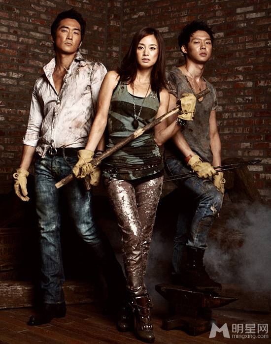 金泰熙宋承宪朴有天携手拍摄美食宣传照